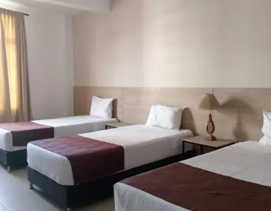 Habitación Triple con ventilador