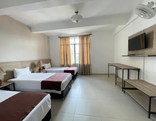 Habitación Triple con ventilador